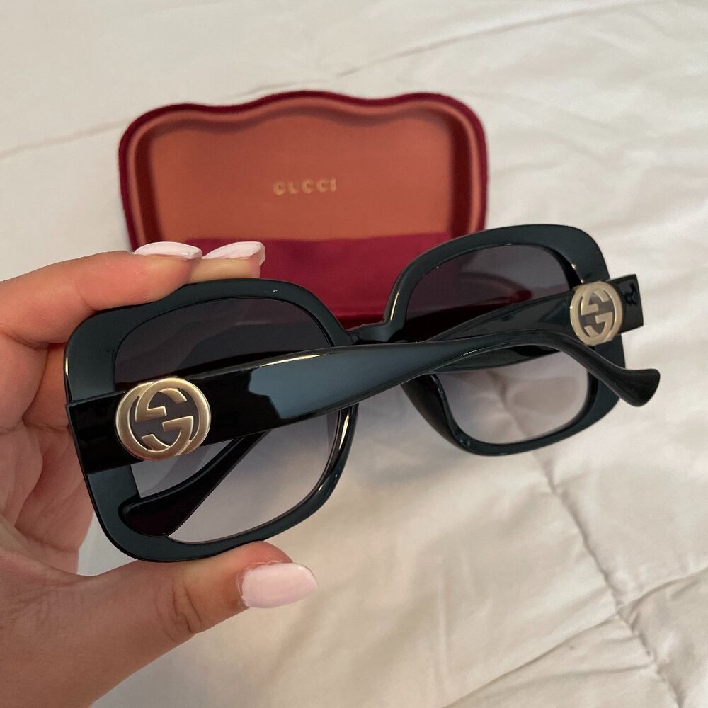 Gucci 57MM Square Sunglasses